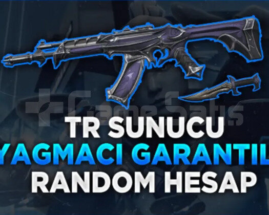 100 TR VIP YAĞMACI VANDAL GARANTİLİ RANDOM