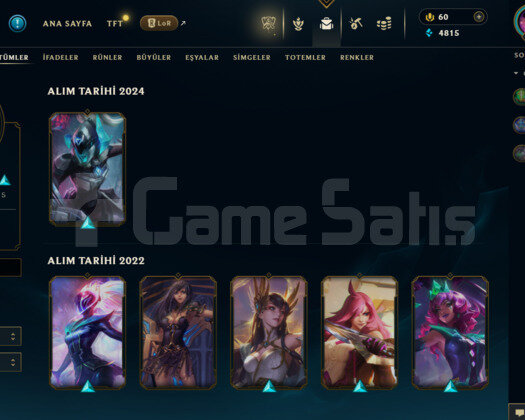 EUW 38 LEVEL HANDAMDE 6 SKİNLİ MAİLLİ FRESH HESAP!