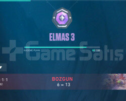 DİA 3 YÜKSEK MMR SMURFLEMELİK HESAP
