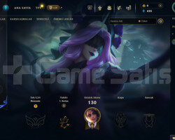 EUW 50 LEVEL 10 SKİNLİ HANDMADE MAİLLİ FRESH HESAP