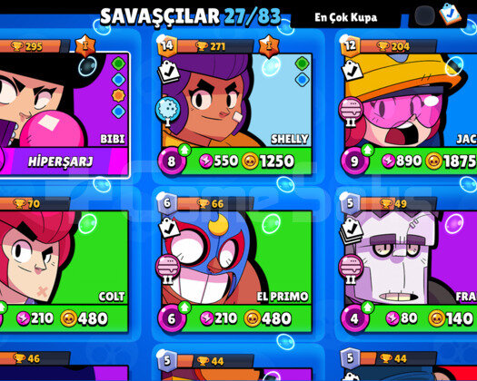 THOR BİBİLİ BRAWL STARS HESABI
