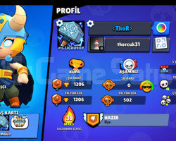 THOR BİBİLİ BRAWL STARS HESABI