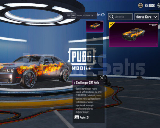 Acil Satılık dodge challangerlı hesap