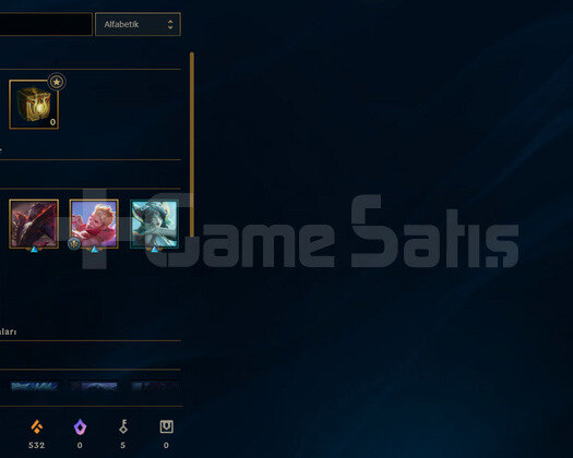 EUW Unranked | 5 Kostüm - 40 Hero | LoL Hesap