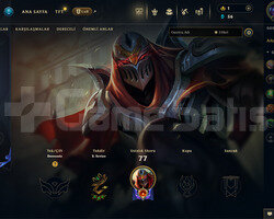 EUW Unranked | 5 Kostüm - 40 Hero | LoL Hesap