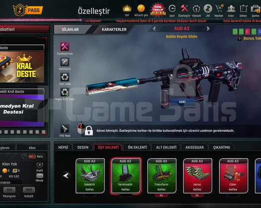 41 Level Zula Hesabı - ANINDA TESLİM! +FULL +6 SET