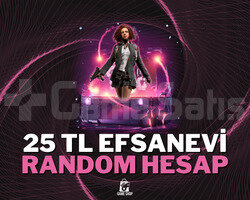 DOPDOLU | 25TL EFSANEVİ RANDOM HESAP VİP++