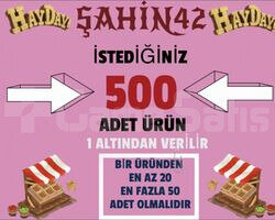 İSTEDİĞİNİZ 500 ADET KAMYON ÜRÜNÜ