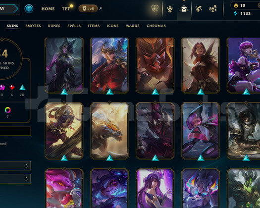 EUW 79 LEVEL - 69 HERO 34 KOSTÜM HANDMADE HESAP