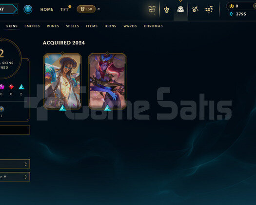 EUW Unranked | 3 Kostüm - 32 Hero | LoL Hesap