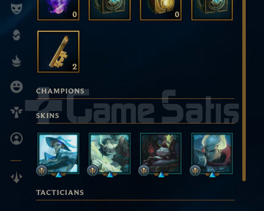 EUW Unranked | 3 Kostüm - 32 Hero | LoL Hesap