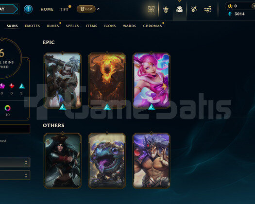 EUW Unranked | 6 Kostüm - 37 Hero | Handmade Hesap