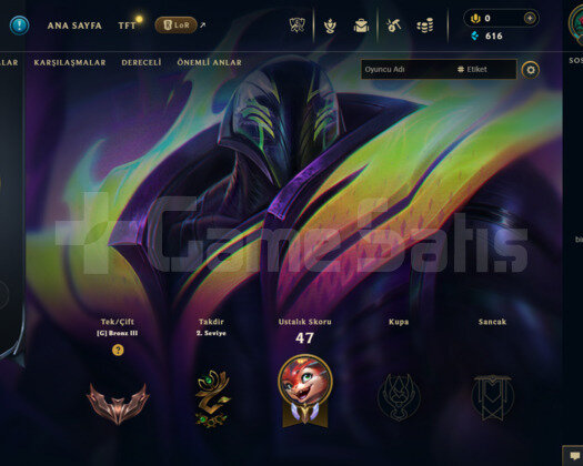 EUW 41 LEVEL HANDMADE MAİLLİ 4 SKİNLİ HESAP!!!