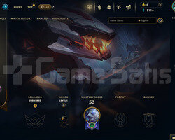 EUW Unranked | 3 Kostüm - 34 Hero | LoL Hesap