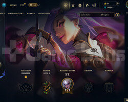 EUW Unranked | 3 Kostüm - 40 Hero | LoL Hesap