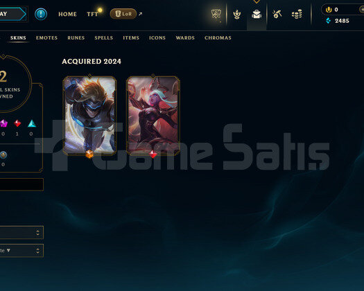 EUW Unranked | 3 Kostüm - 34 Hero | LoL Hesap