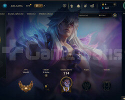 EUW 59 LEVEL HANDMADE 6 SKİNLİ MAİLLİ FRESH HESAP!