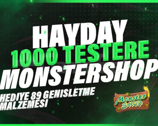 1000 TESTERE HAZIR