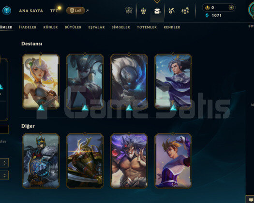 EUW 47 LEVEL HANDMADE MAİLLİ 8 SKİNLİ FRESH HESAP!