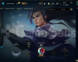 EUW 47 LEVEL HANDMADE MAİLLİ 8 SKİNLİ FRESH HESAP!