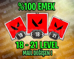 TR - 18 LEVEL - MAİL DEĞİŞEN - HESAPLAR!