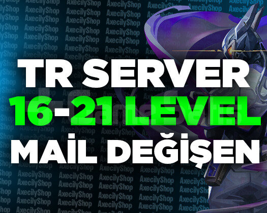 TR - 16 LEVEL - MAİL DEĞİŞEN - GARANTİLİ