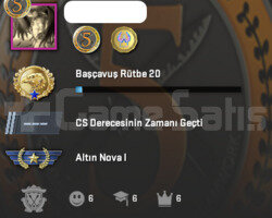 2 MADALYALI DOLU OYUNLU STEAM HESABI
