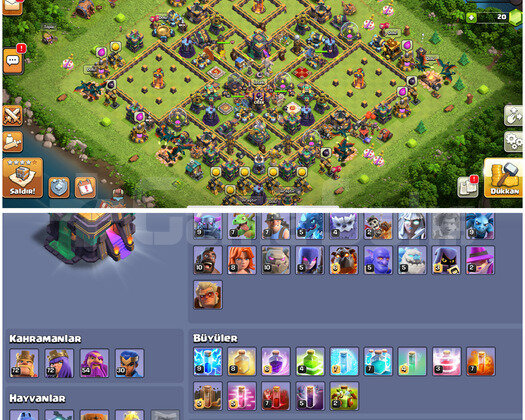 TH14COC | IDSİZ  MAX + MAX DOLU KÖY