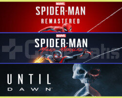 Spider Remastered + Miles Morales + Until Dawn