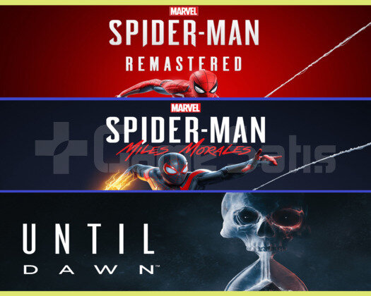 Spider Remastered + Miles Morales + Until Dawn