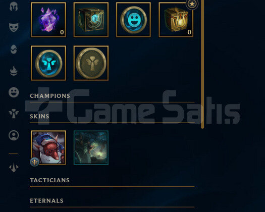 TR Unranked | 6 Kostüm - 34 Hero | LoL Hesap