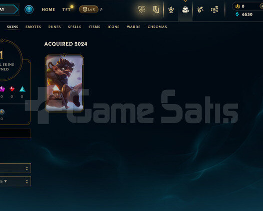 TR Unranked | 1 Kostüm - 23 Hero | LoL Hesap