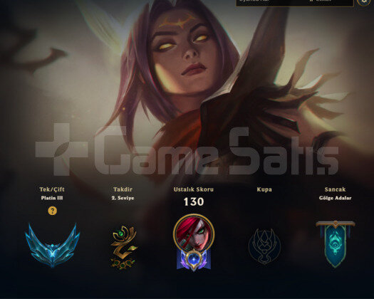 TR PLAT 3 GEÇEN SEZON ZÜMRÜT 1 HESAP