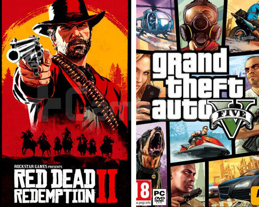 GTA V + RDR 2 + GARANTİ