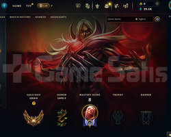 EUW Gold 2 | 3 Kostüm - 29K Mö | LoL Hesap