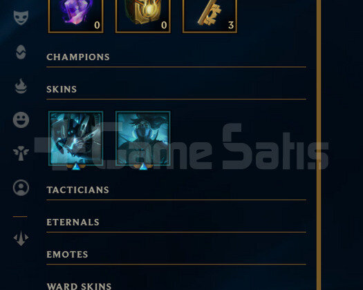 EUW Silver 2 | 2 Kostüm - 25K Mö | LoL Hesap