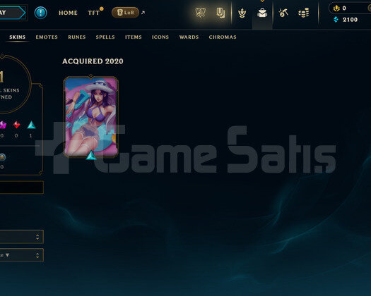 EUW Unranked | 1 Kostüm - 23 Hero | LoL Hesap