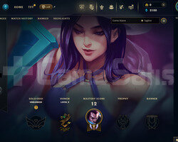 EUW Unranked | 1 Kostüm - 23 Hero | LoL Hesap