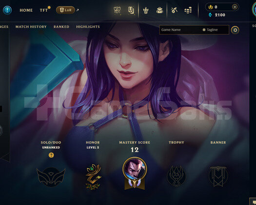 EUW Unranked | 1 Kostüm - 23 Hero | LoL Hesap