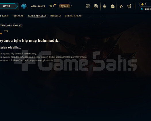 2022 KURULUM / 32 LEVEL / UNRANKED