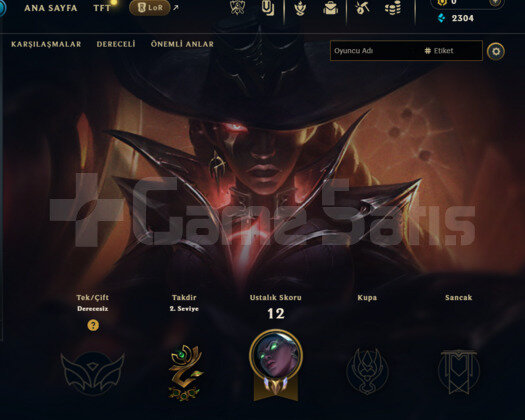 2022 KURULUM / 32 LEVEL / UNRANKED