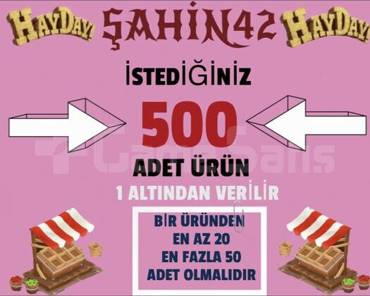 500 ADET İSTEDİĞİNİZ KAMYON ÜRÜNÜ