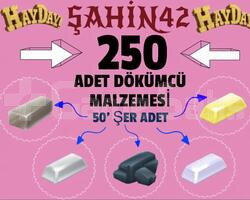 250 ADET EŞİT ŞEKİLDE KALİP ÇEŞİTLERİ