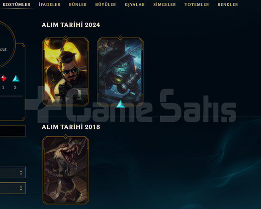 EUW Unranked | 14 Kostüm - 67 Hero | LoL Hesap