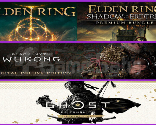 Elden Ring + Black Myth Wukong + Ghost Of T.