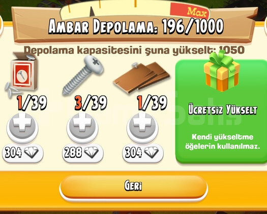 37 LVL 900 AĞIL 1000 AMBAR DEPOLU ARAZİ HESABI