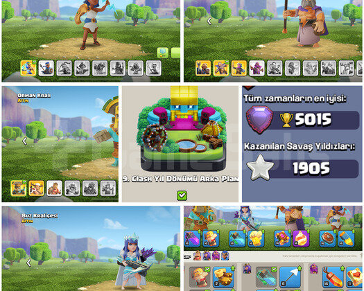 TH15COC | IDSİZ  MAX + 240 LEVEL