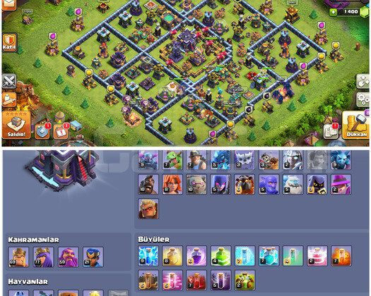 TH15COC | IDSİZ  MAX + 240 LEVEL