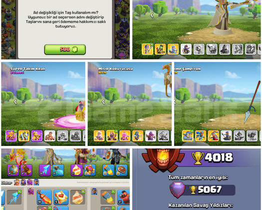 TH16COC | IDSİZ  MAX + FİYAT PERFORMANS