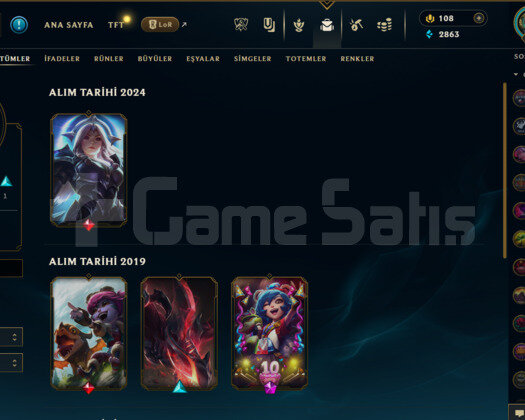 TR 19 LEVEL MAİLLİ 6 SKİNLİ FRESH HESAP!!!